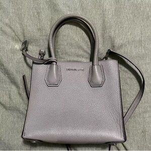 Michael Kors Mercer Crossbody - Color: Satchel Powder